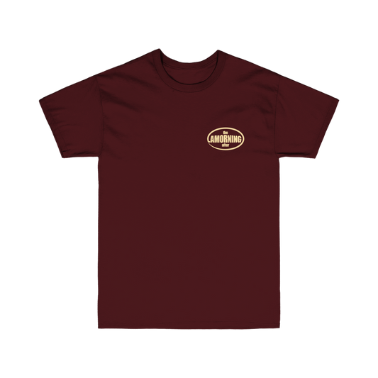 The Lamorning After - Logo Tee (Burgundy)